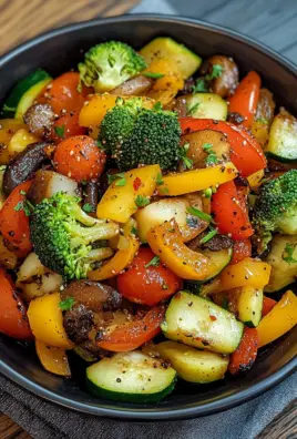 Vegetarische Gemüsepfanne