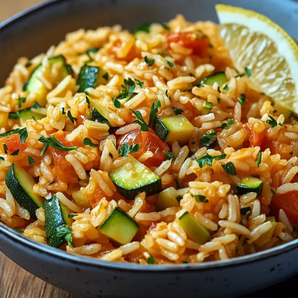 Zucchini-Tomaten-Reis