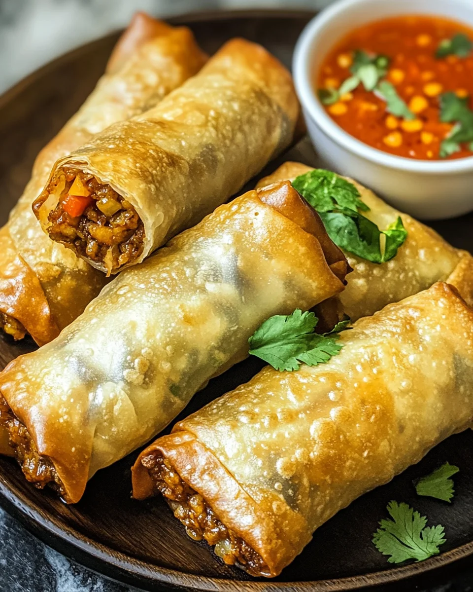 Air Fryer Spring Rolls