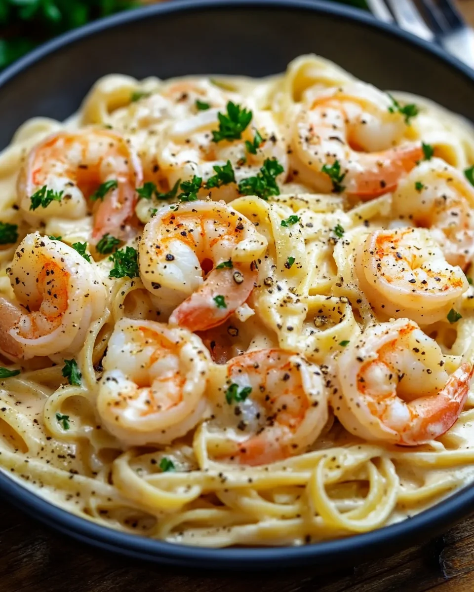 Creamy Shrimp Pasta