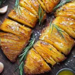 F&auml;cherkartoffeln / Hasselback-Kartoffeln