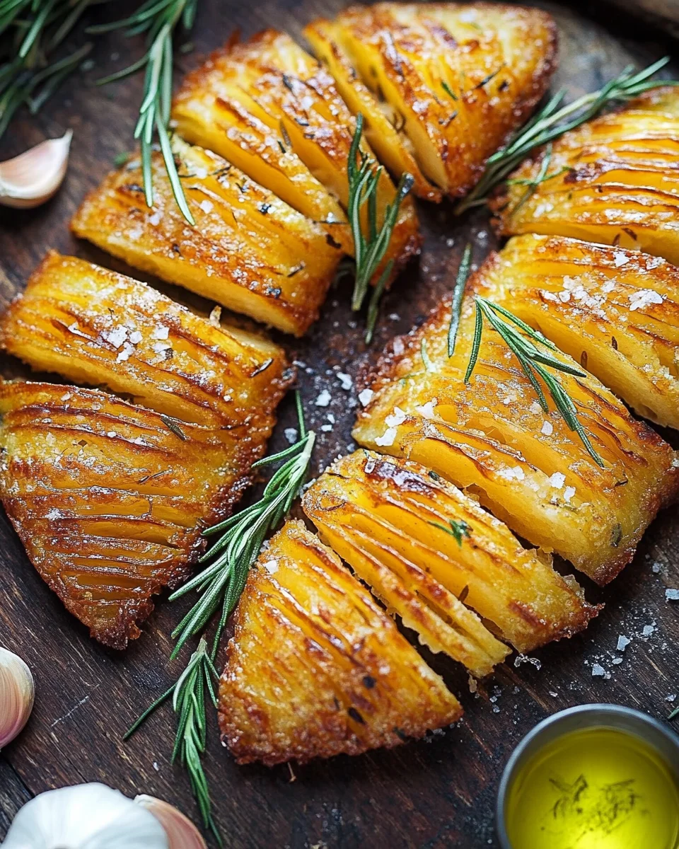 Fächerkartoffeln / Hasselback-Kartoffeln