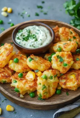Gemüseschmarrn mit Kräuterdip
