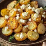 Ger&ouml;stete Kartoffeln mit Feta