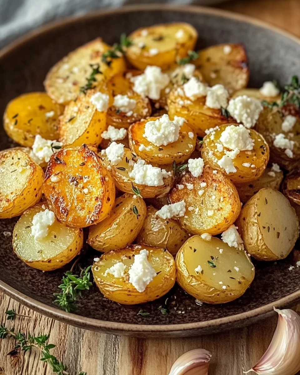 Geröstete Kartoffeln mit Feta