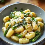 Gnocchi mit gr&uuml;nem Spargel