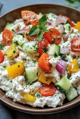 Hüttenkäse-Salat