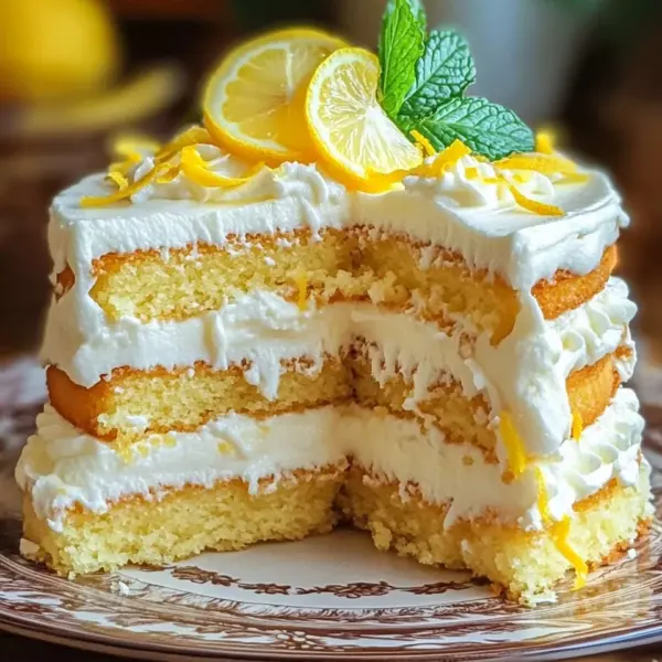 Italienisches Zitronencreme Kuchen Rezept
