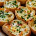 K&auml;se Knoblauch Brot H&auml;ppchen