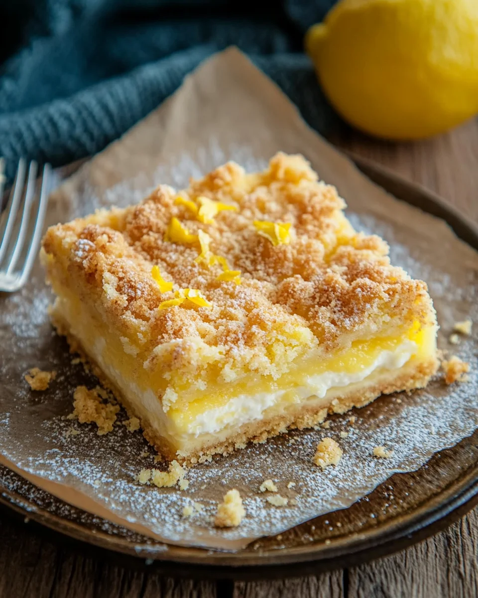 Knuspriger Streuselkuchen mit Vanillepudding wie von Oma