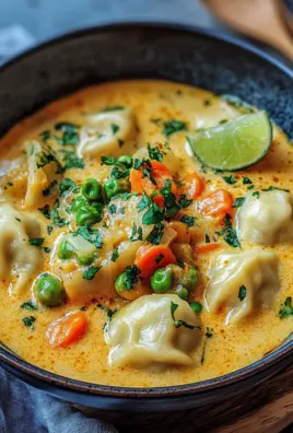 Kokos Curry Suppe mit Dumplings 26 Kokos Curry Suppe mit Dumplings