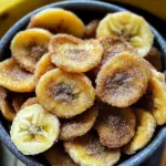 Luftfritteuse Zimt Bananen