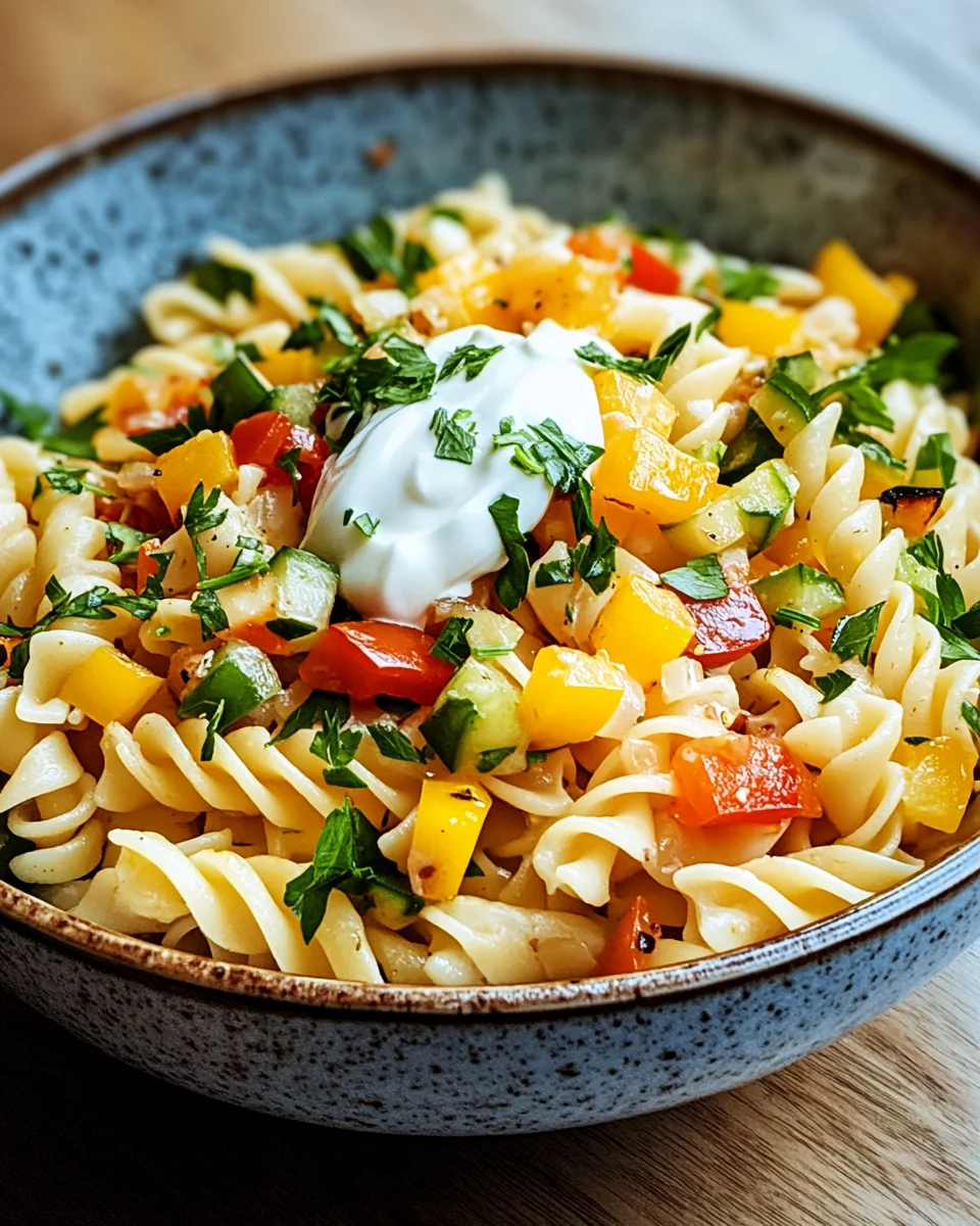 Nudel-H&auml;hnchensalat