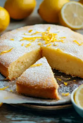 Saftiger Zitronenkuchen vom Blech