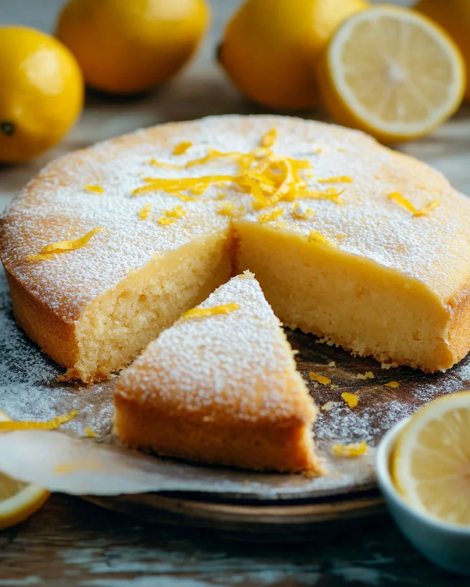 Saftiger Zitronenkuchen vom Blech