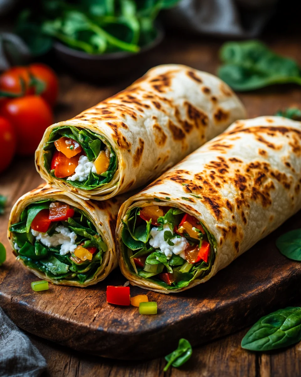 Selbstgemachte Proteinwraps