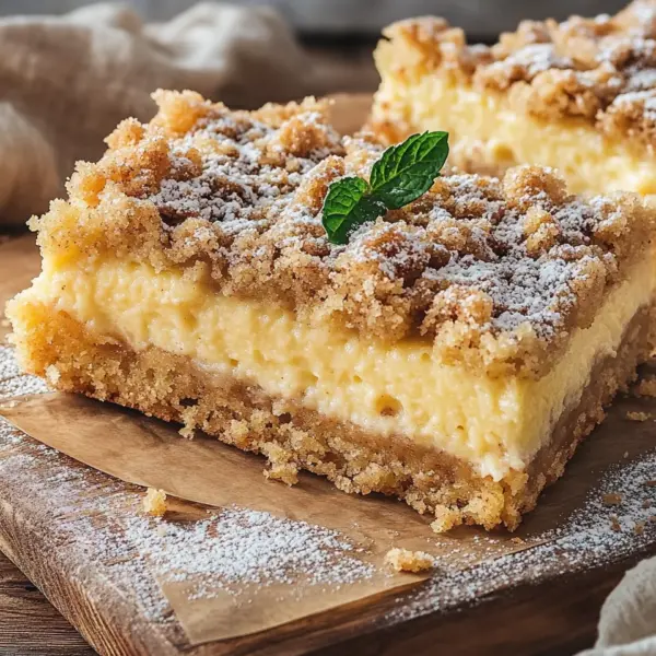 Streuselkuchen mit Pudding