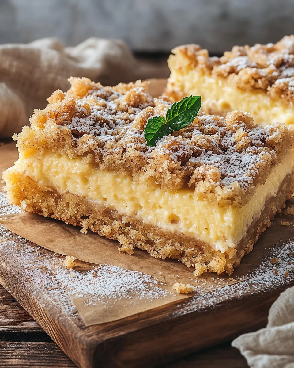 Streuselkuchen mit Pudding