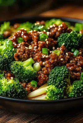 Teriyaki-Hackfleisch-Pfanne mit Brokkoli 23 Teriyaki-Hackfleisch-Pfanne mit Brokkoli