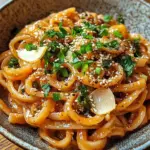 W&uuml;rzige Miso Pasta