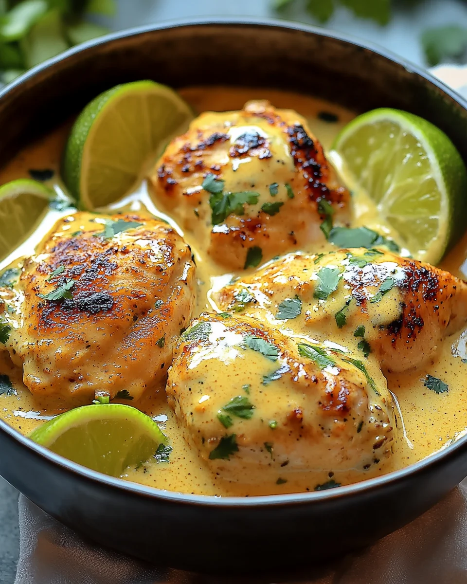 Zartes Hähnchen in Kokos-Limetten-Sauce 25 Zartes