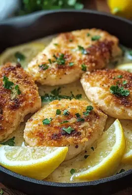 Zitronen Parmesan Pfannenhähnchen 33 Zitronen Parmesan Pfannenhähnchen