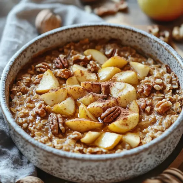Baked Oatmeal Apfel-Zimt