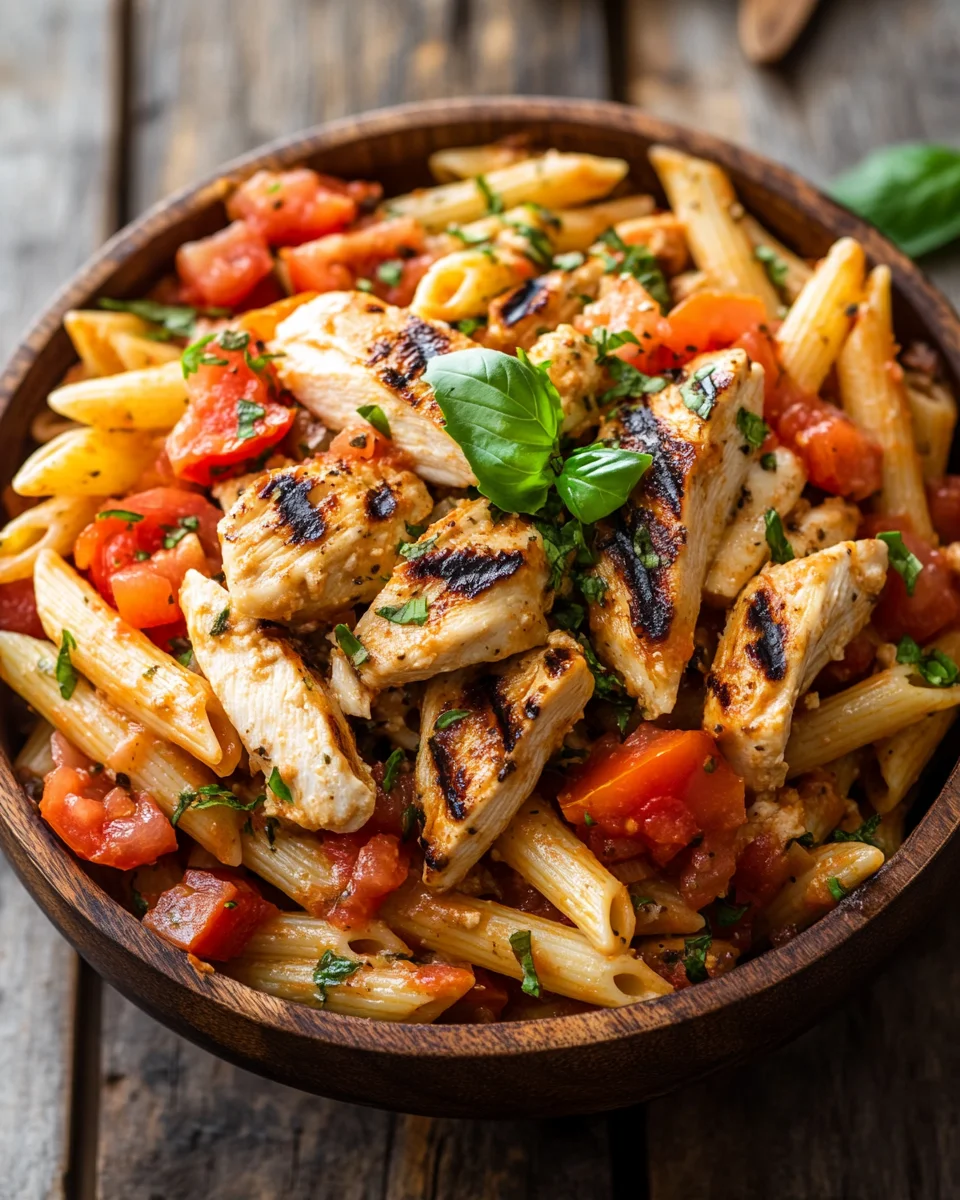 Bruschetta Chicken Pasta
