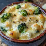 Cremiger Gnocchi Brokkoli-Auflauf