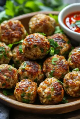 Crispy Rice Meatballs from the Air Fryer