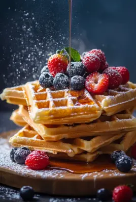 Fluffige Waffeln
