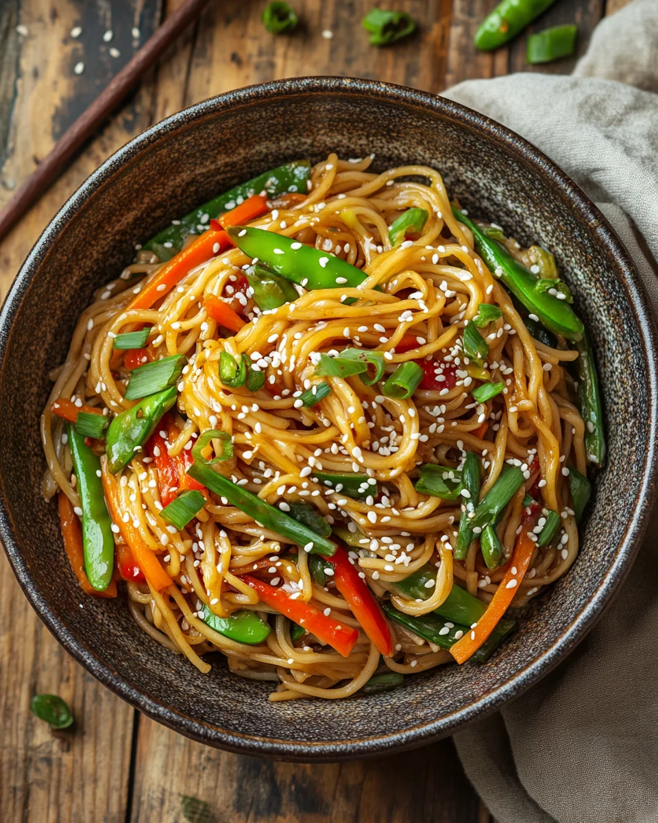 Gebratene Asia Nudeln