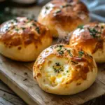 Gef&uuml;llte Fr&uuml;hst&uuml;cksbr&ouml;tchen mit Ei und K&auml;se &ndash; im Ofen gebacken