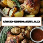 Hähnchen-Rosmarinkartoffel-Blech 16 Pinterest Hidden Image