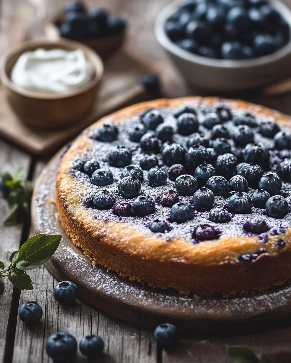Heidelbeerkuchen