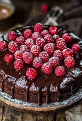 Himbeer Schoko Brownie Torte 22 Himbeer Schoko Brownie Torte