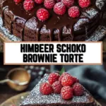 Himbeer Schoko Brownie Torte 24 Pinterest Hidden Image
