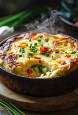 Hüttenkäse-Eierauflauf