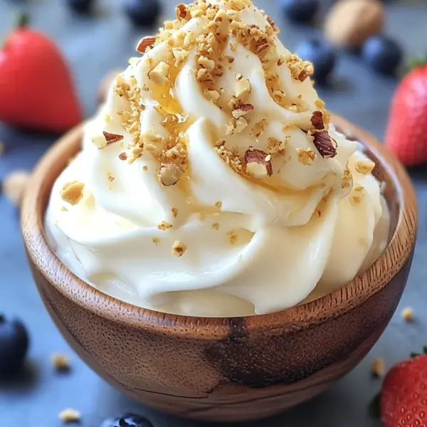 Joghurt Eis ohne Eismaschine Rezept mit schneller Zubereitung