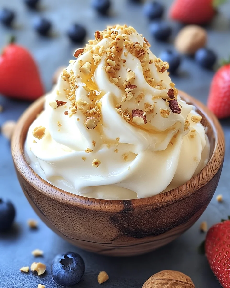 Joghurt Eis ohne Eismaschine Rezept mit schneller Zubereitung