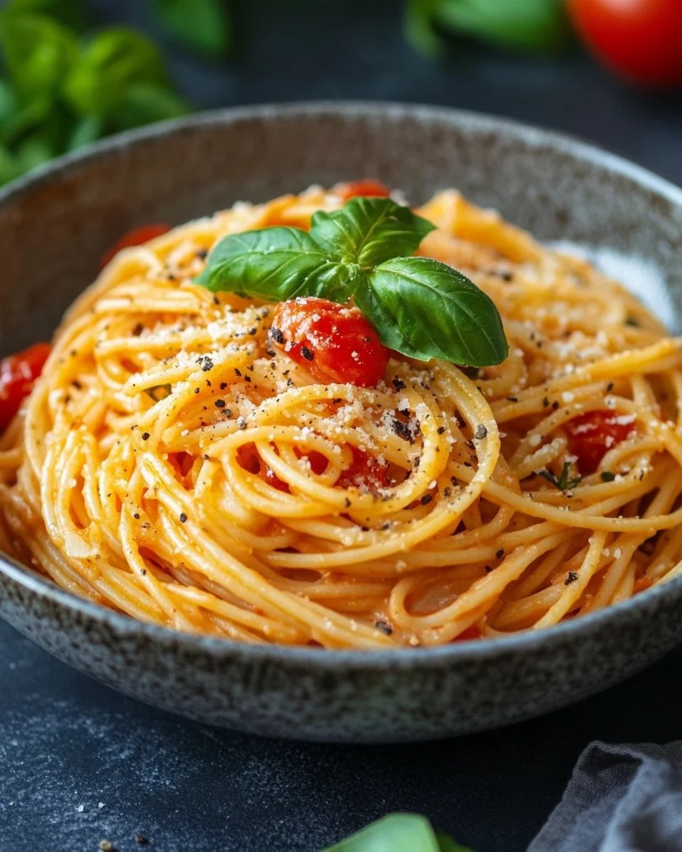 Knoblauch-Parmesan-Nudeln