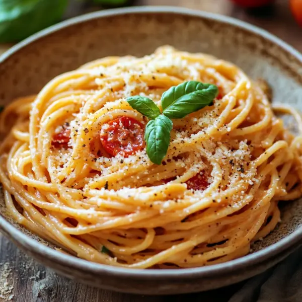 Knoblauch-Parmesan-Nudeln
