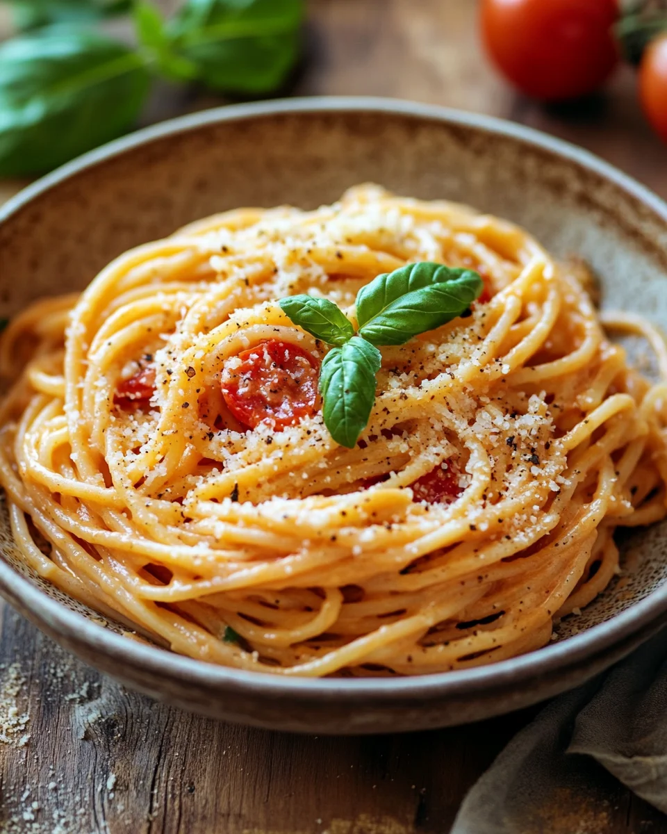 Knoblauch-Parmesan-Nudeln