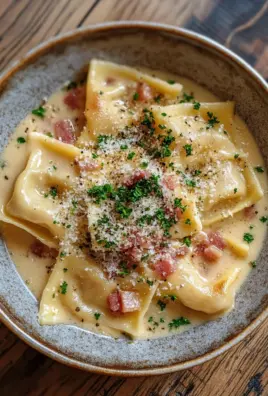 Maultaschen Carbonara