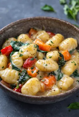 One Pot Gnocchi mit Rahmgemüse