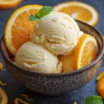 Orangeneis ohne Eismaschine Rezept