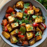 Orientalische Auberginenpfanne