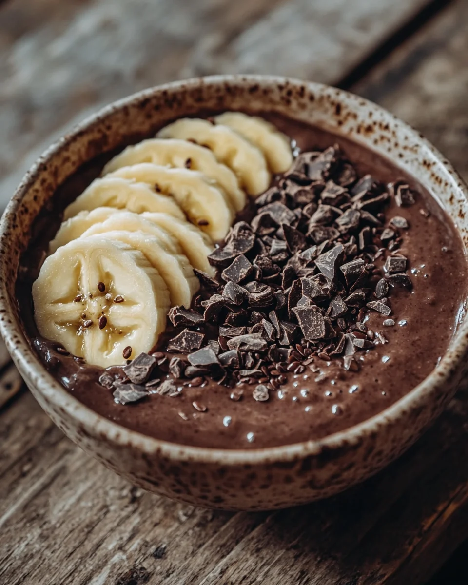 Schoko-Smoothie-Bowl