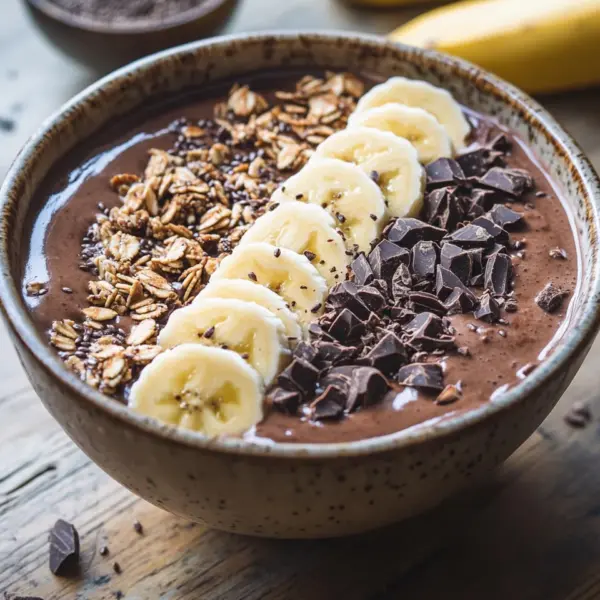 Schoko-Smoothie-Bowl