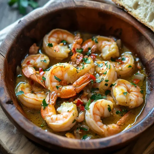 Spanische Knoblauch-Garnelen